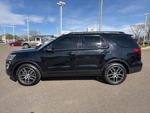 Shadow Black 2017 Ford Explorer sport