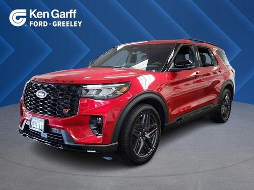 Rapid Red Metallic Tinted Clearcoat 2026 Ford Explorer ST