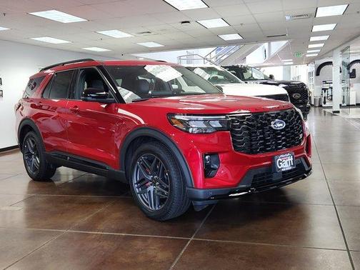 Rapid Red Metallic Tinted Clearcoat 2026 Ford Explorer ST
