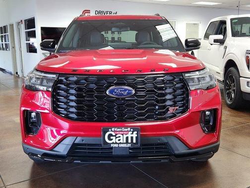 Rapid Red Metallic Tinted Clearcoat 2026 Ford Explorer ST