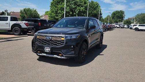Agate Black Metallic 2026 Ford Explorer Tremor