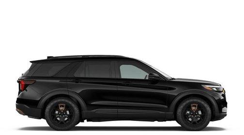 Agate Black Metallic 2026 Ford Explorer Tremor