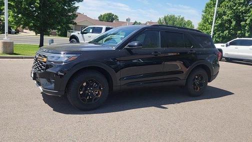 Agate Black Metallic 2026 Ford Explorer Tremor