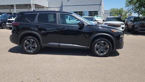 Super Black 2025 Nissan Rogue SV