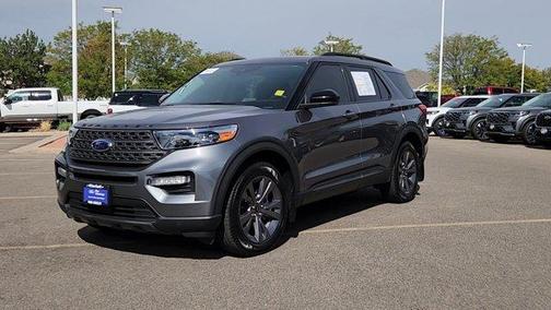 Carbonized Gray Metallic 2024 Ford Explorer XLT