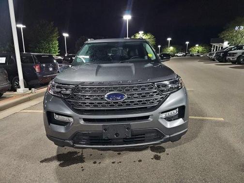 Gray Metallic 2024 Ford Explorer XLT