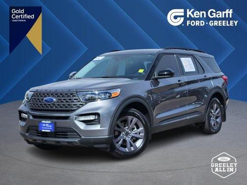 Carbonized Gray Metallic 2024 Ford Explorer XLT
