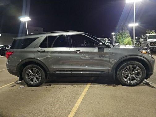 Gray Metallic 2024 Ford Explorer XLT