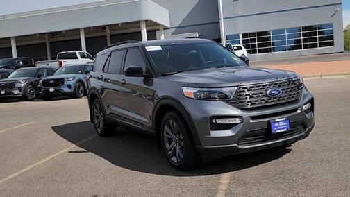 Carbonized Gray Metallic 2024 Ford Explorer XLT