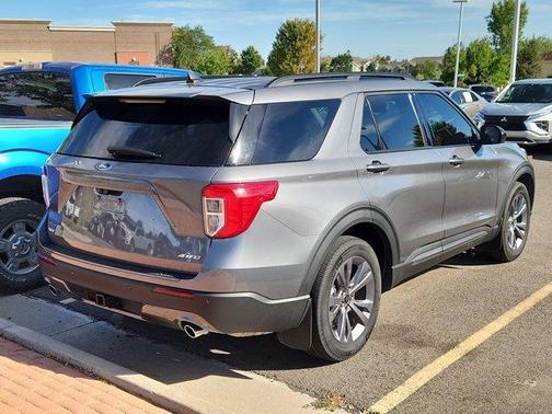 Gray Metallic 2024 Ford Explorer XLT