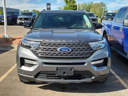 Gray Metallic 2024 Ford Explorer XLT
