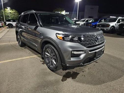 Gray Metallic 2024 Ford Explorer XLT