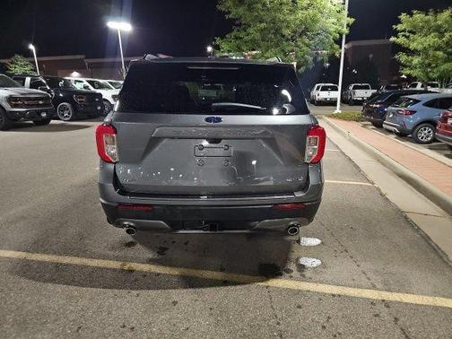 Gray Metallic 2024 Ford Explorer XLT