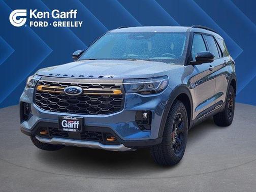 Vapor Blue Metallic 2026 Ford Explorer Tremor