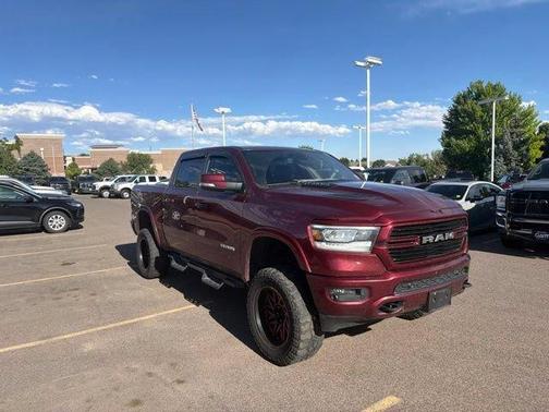 Delmonico Red Pearlcoat 2020 RAM 1500 Laramie