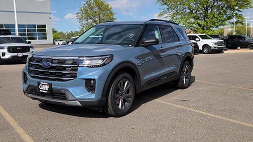 Medium Blue Metallic 2026 Ford Explorer Active