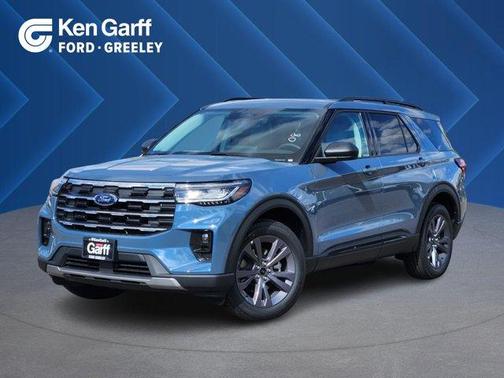 Medium Blue Metallic 2026 Ford Explorer Active