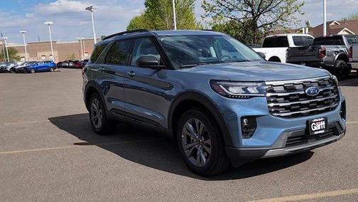 Medium Blue Metallic 2026 Ford Explorer Active