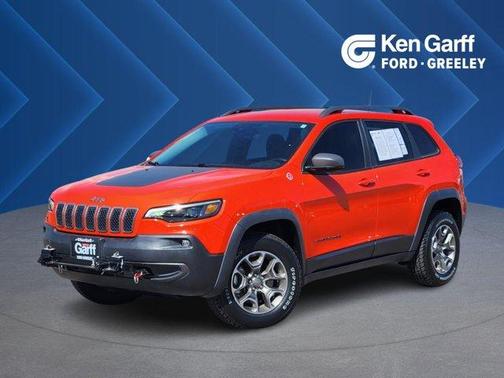 Spitfire Orange Clearcoat 2021 Jeep Cherokee Trailhawk