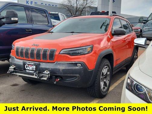 Spitfire Orange Clearcoat 2021 Jeep Cherokee Trailhawk