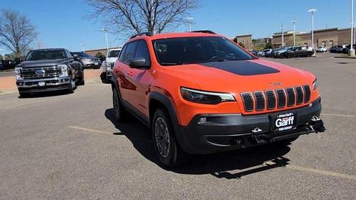 Spitfire Orange Clearcoat 2021 Jeep Cherokee Trailhawk