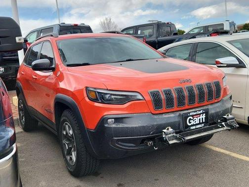 Spitfire Orange Clearcoat 2021 Jeep Cherokee Trailhawk