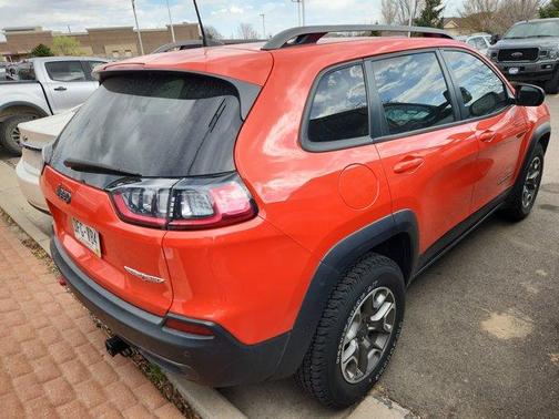 Spitfire Orange Clearcoat 2021 Jeep Cherokee Trailhawk