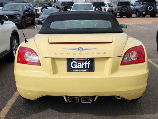 Classic Yellow 2005 Chrysler Crossfire Limited