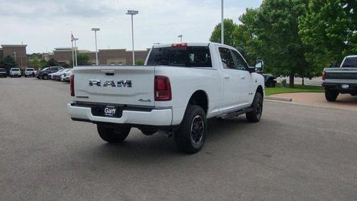Bright White Clearcoat 2025 RAM 2500 Laramie