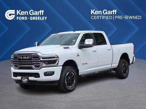 Bright White Clearcoat 2025 RAM 2500 Laramie
