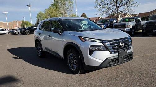 Brilliant Silver Metallic 2024 Nissan Rogue S