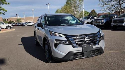 Brilliant Silver Metallic 2024 Nissan Rogue S