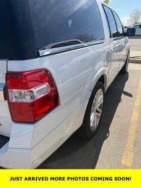 White Platinum Clearcoat Metallic 2015 Ford Expedition EL Platinum