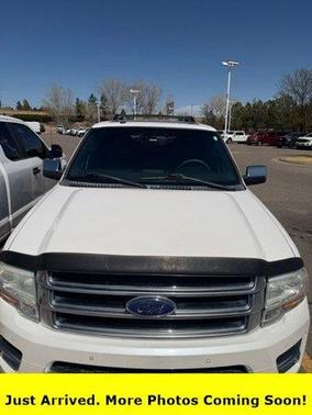 White Platinum Clearcoat Metallic 2015 Ford Expedition EL Platinum