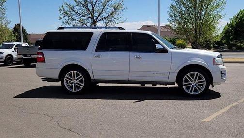 White Platinum Clearcoat Metallic 2015 Ford Expedition EL Platinum