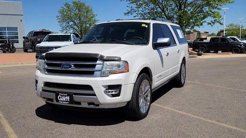 White Platinum Clearcoat Metallic 2015 Ford Expedition EL Platinum