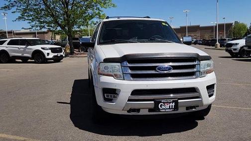White Platinum Clearcoat Metallic 2015 Ford Expedition EL Platinum