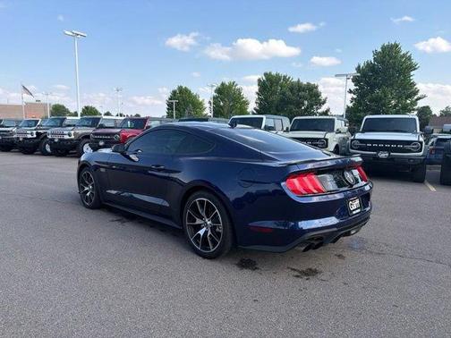 Kona Blue Metallic 2020 Ford Mustang EcoBoost Premium