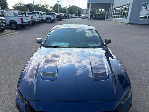 Kona Blue Metallic 2020 Ford Mustang EcoBoost Premium