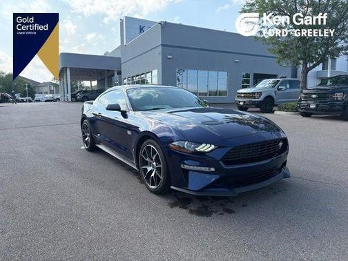 Kona Blue Metallic 2020 Ford Mustang EcoBoost Premium