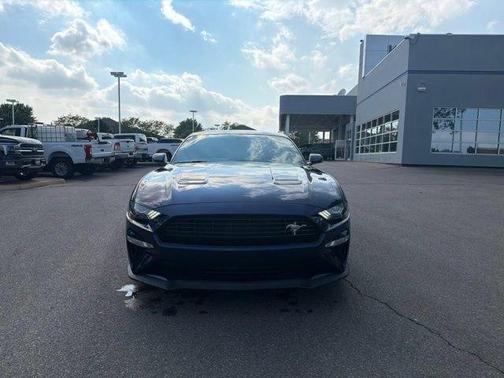 Kona Blue Metallic 2020 Ford Mustang EcoBoost Premium