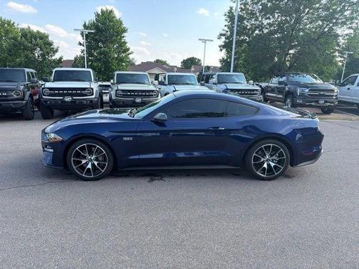 Kona Blue Metallic 2020 Ford Mustang EcoBoost Premium