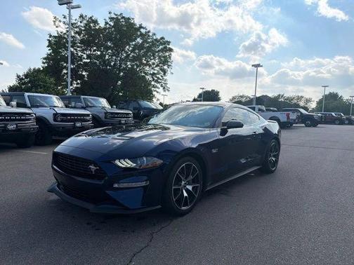Kona Blue Metallic 2020 Ford Mustang EcoBoost Premium