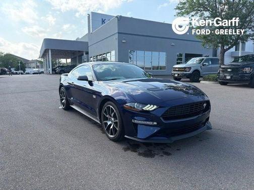 Kona Blue Metallic 2020 Ford Mustang EcoBoost Premium