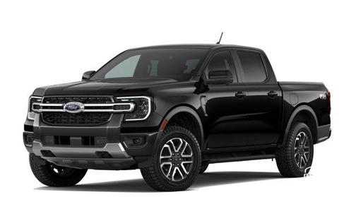 Shadow Black 2026 Ford Ranger Lariat