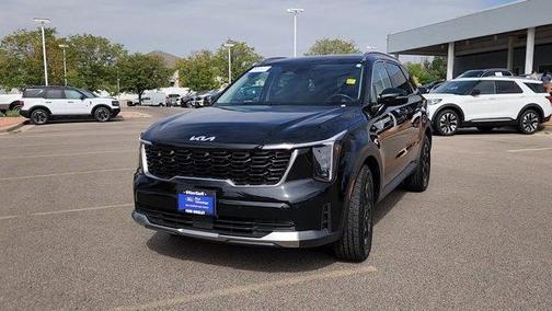 Ebony Black 2024 Kia Sorento S