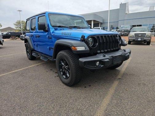 Hydro Blue Pearlcoat 2023 Jeep Wrangler Sport