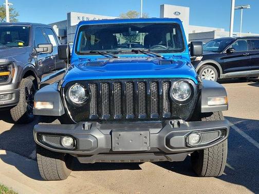 Hydro Blue Pearlcoat 2023 Jeep Wrangler Sport