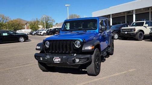 Hydro Blue Pearlcoat 2023 Jeep Wrangler Sport