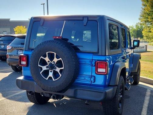 Hydro Blue Pearlcoat 2023 Jeep Wrangler Sport